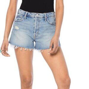The Tomcat Fray Hem Denim Shorts - True Confessions